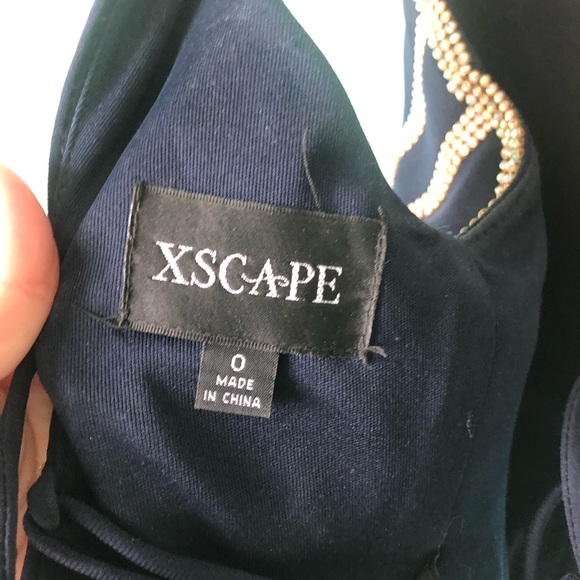 Two-piece Xscape Prom Dress - Picture 5 of 5